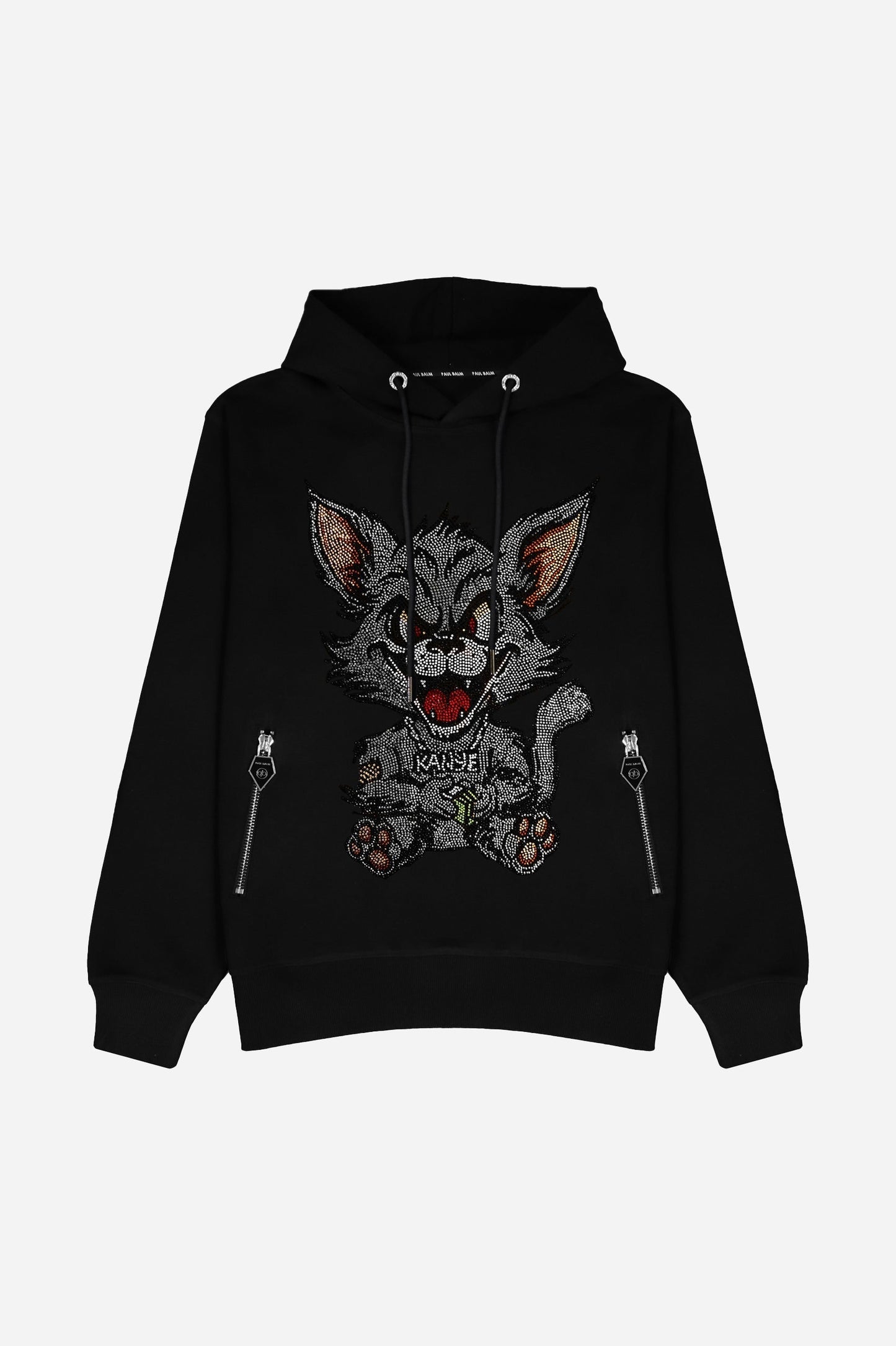 Crystal Black Kanye Hoodie - Limited to 300 - PAUL BALM WORLD