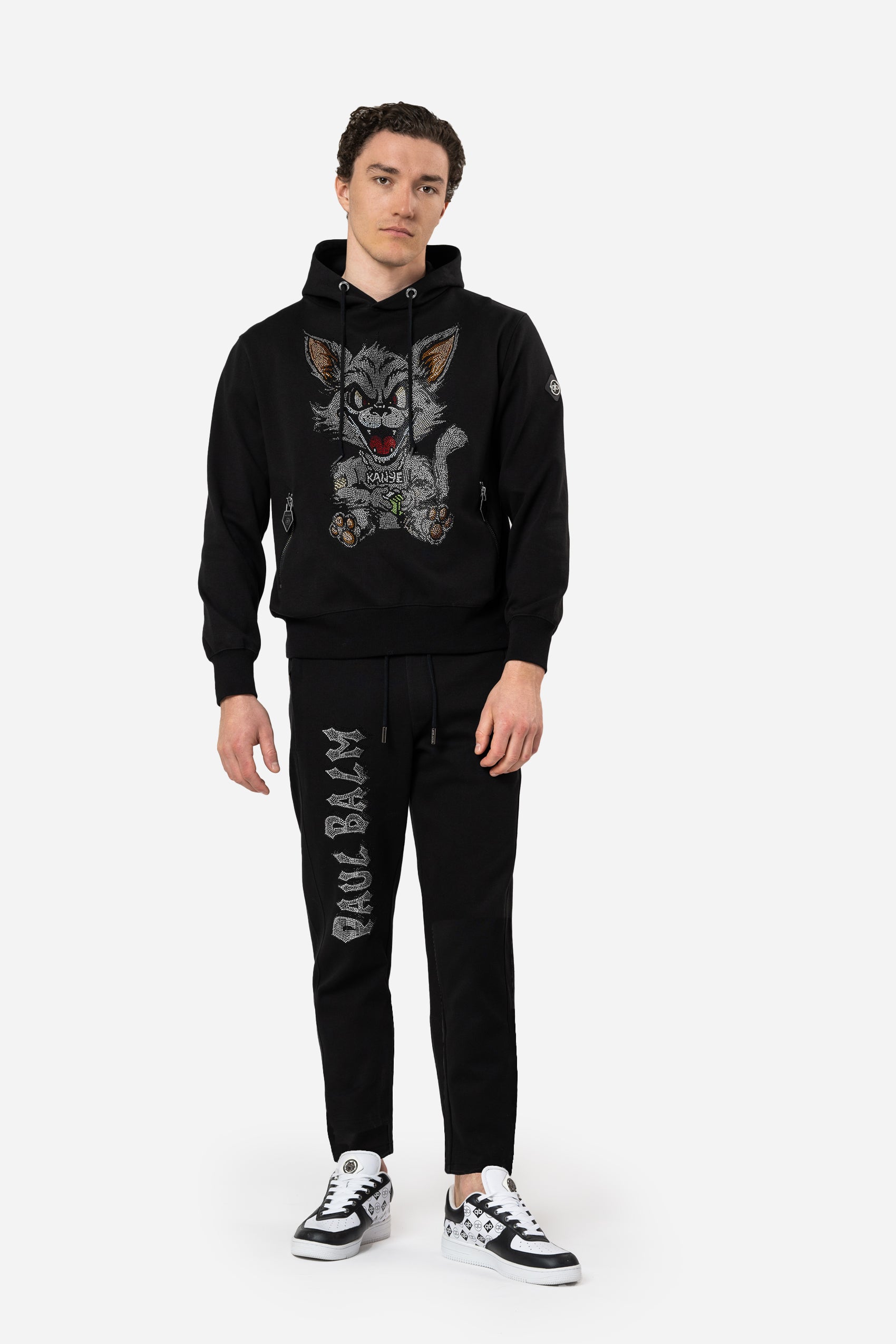 Crystal Black Kanye Hoodie - Limited to 300 - PAUL BALM WORLD