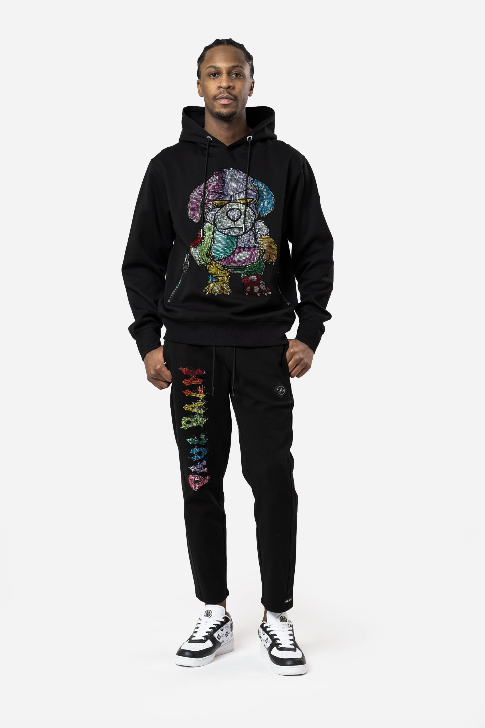 Crystal Rainbow Teddy Hoodie - Limited to 300 - PAUL BALM WORLD