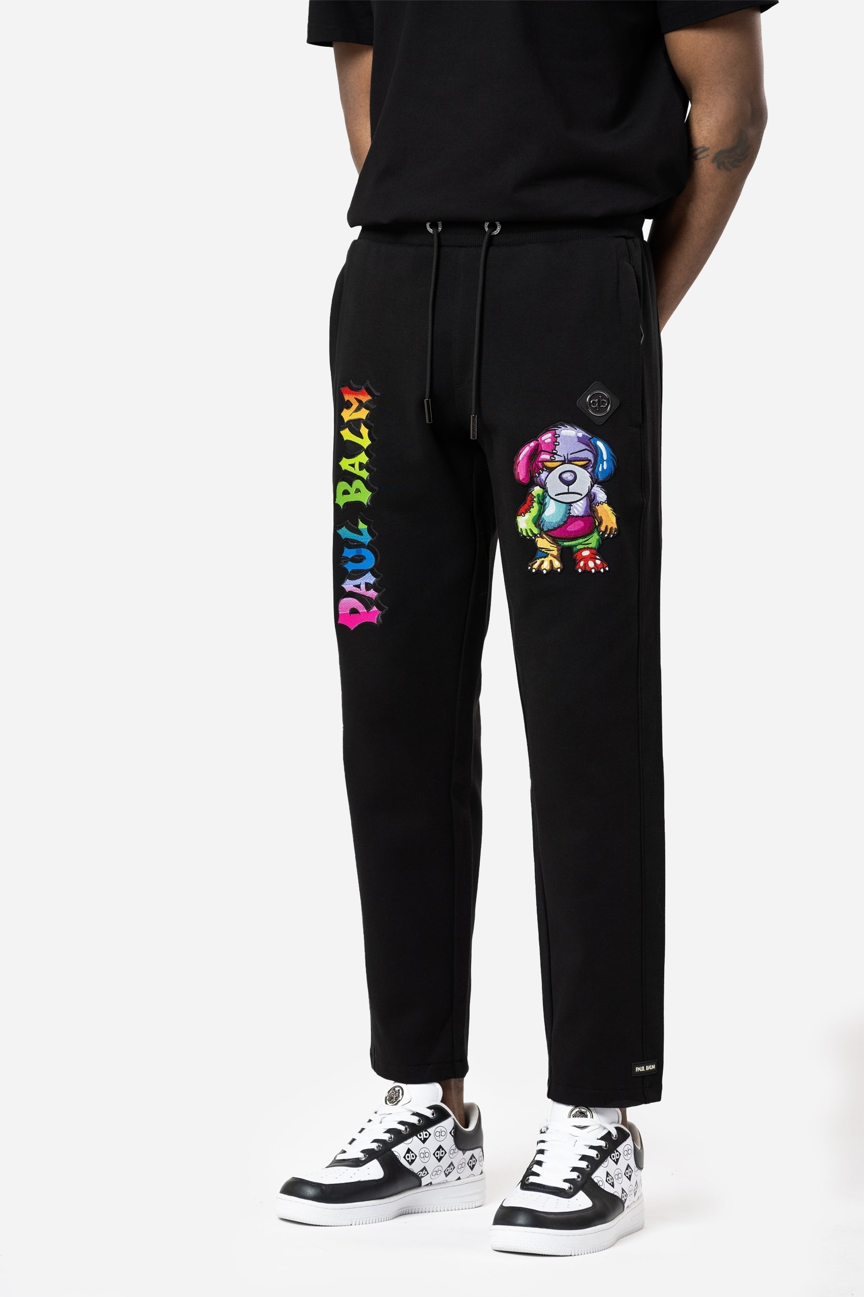 Embroidered Rainbow Teddy Pants - Limited to 300 - PAUL BALM WORLD