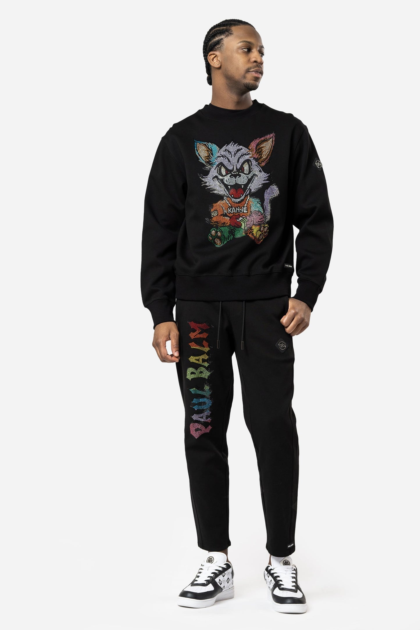 Crystal Rainbow Kanye Sweatshirt - Limited to 300 - PAUL BALM WORLD