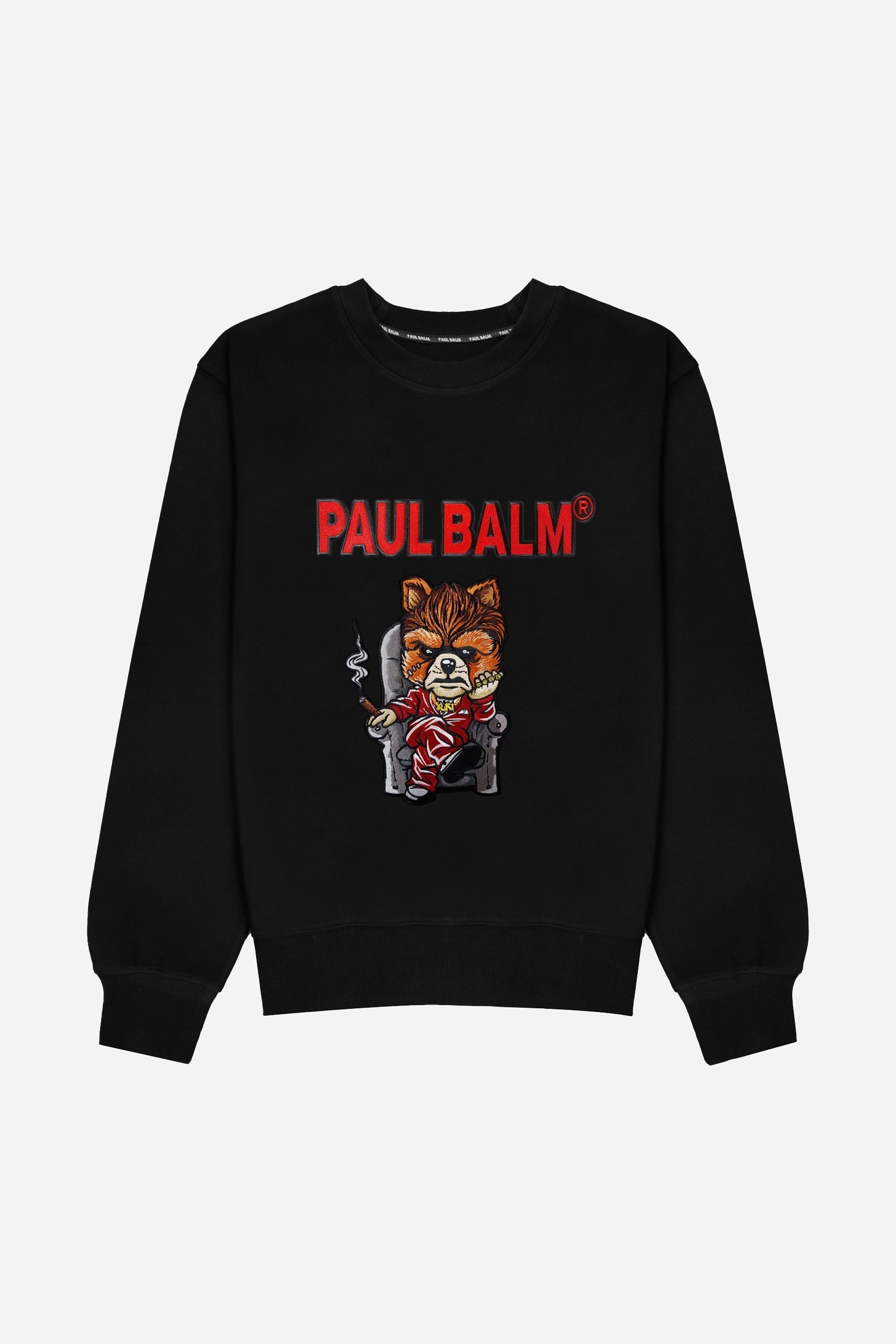 Embroidered Yuki Boss Sweatshirt - Limited to 300 - PAUL BALM WORLD
