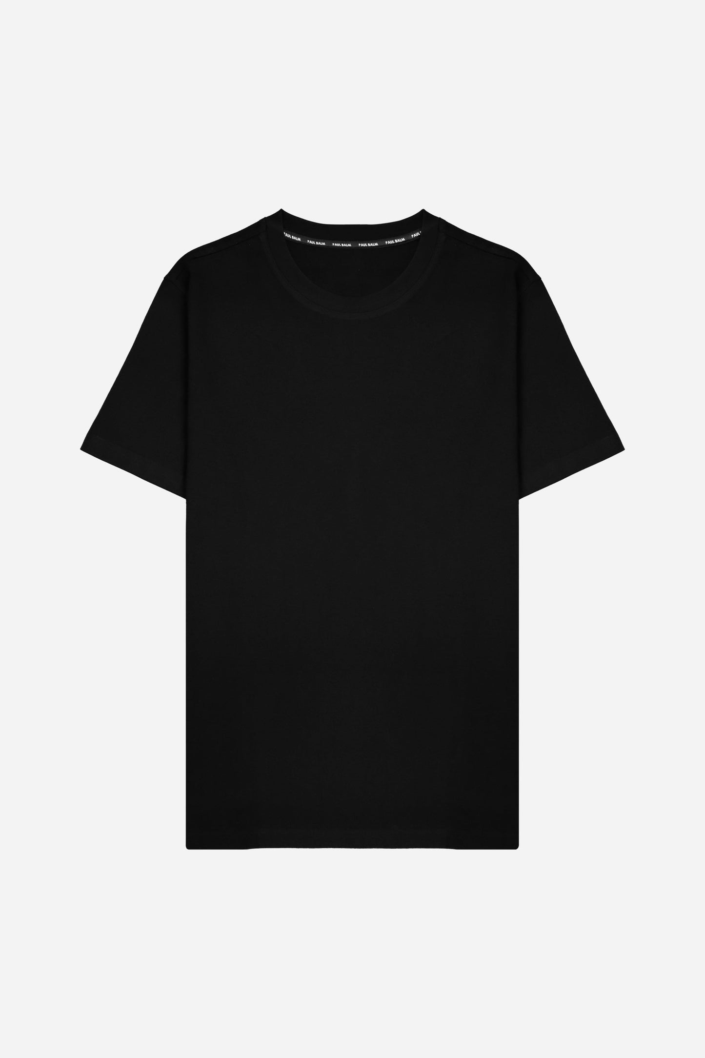 Basic T-Shirt black - PAUL BALM WORLD