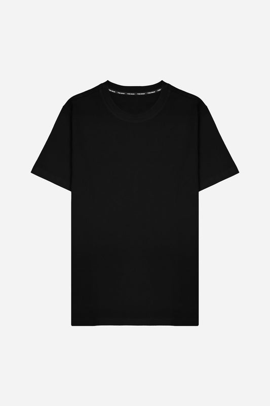 Basic T-Shirt black - PAUL BALM WORLD