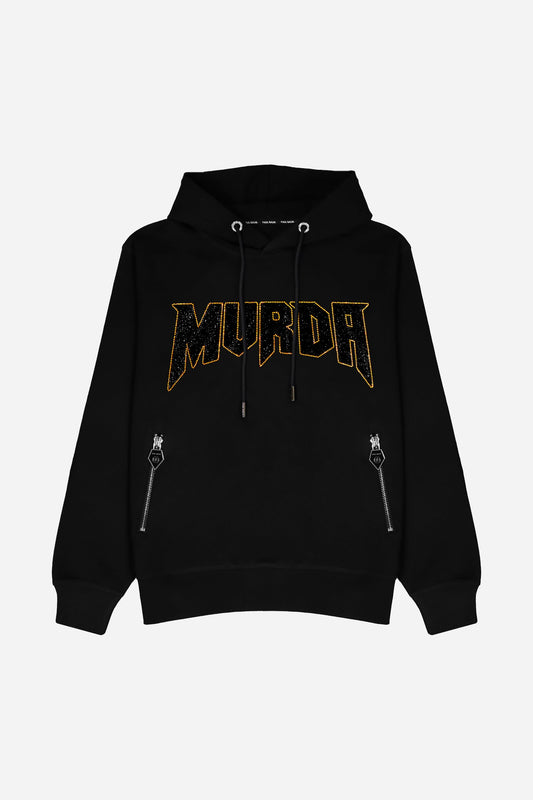 Crystal MURDA Yellow Hoodie