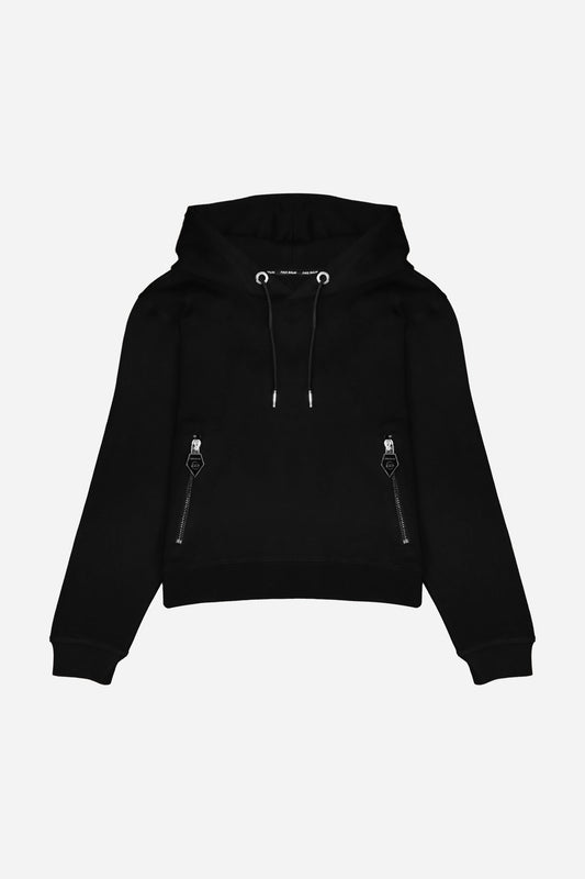 Basic Hoodie black - PAUL BALM WORLD