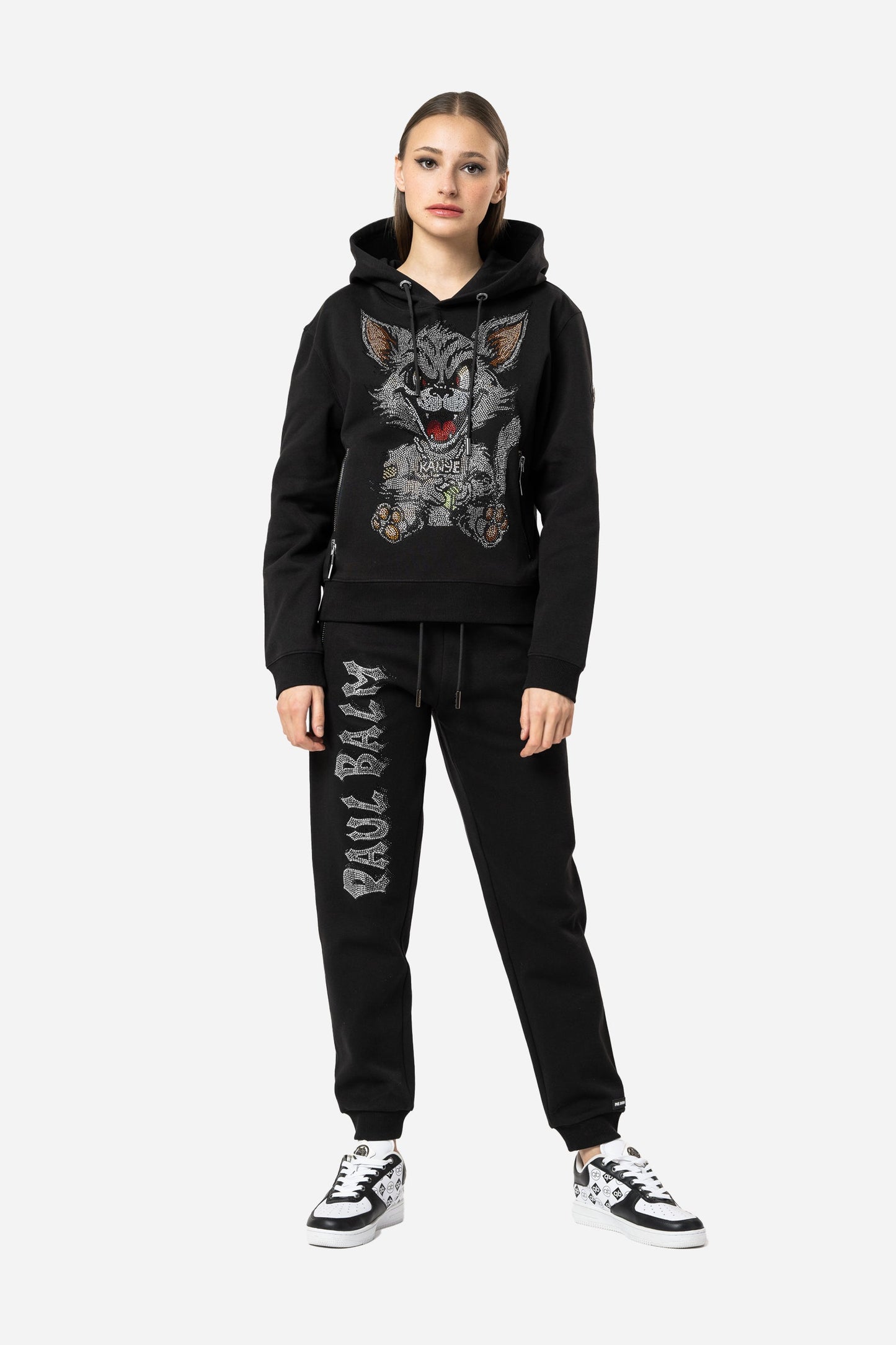 Crystal Black Kanye Hoodie - Limited to 300 - PAUL BALM WORLD