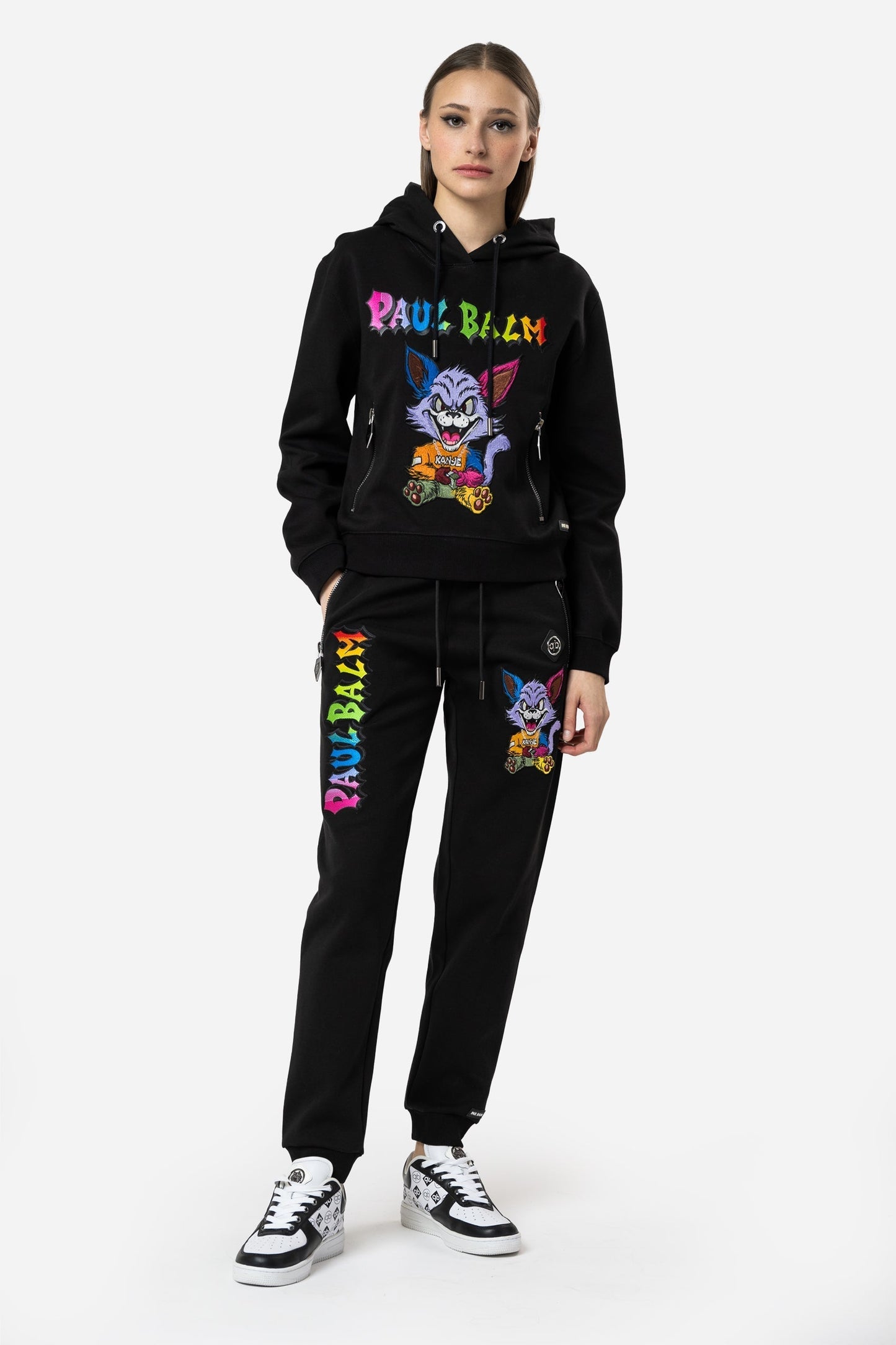 Embroidered Rainbow Kanye Hoodie - Limited to 300 - PAUL BALM WORLD