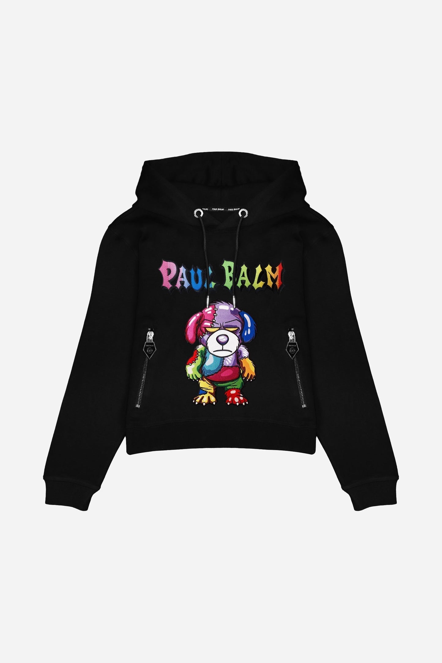 Embroidered Rainbow Teddy Hoodie - Limited to 300 - PAUL BALM WORLD