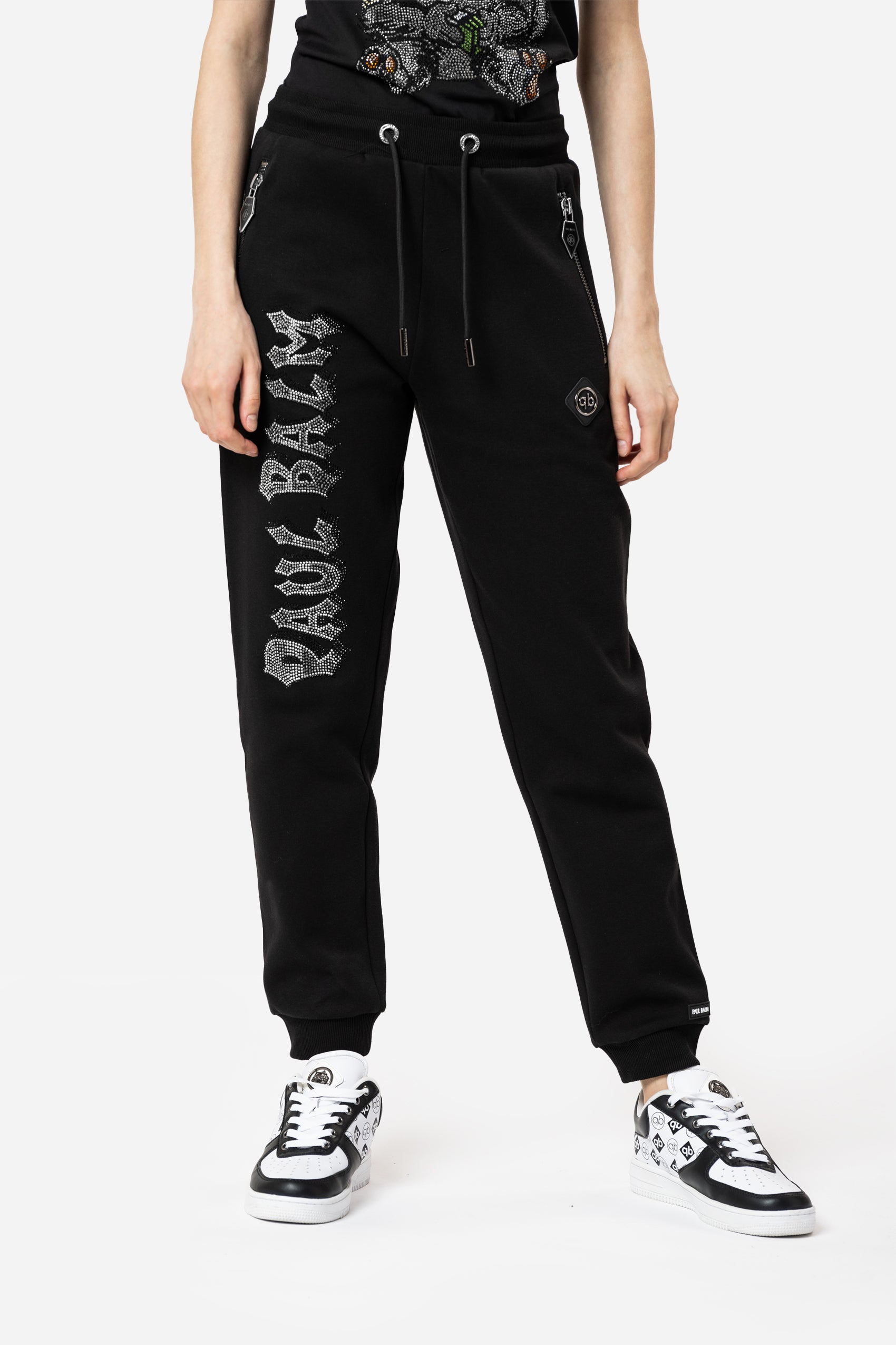 Crystal Black Kanye Pants - Limited to 300 - PAUL BALM WORLD