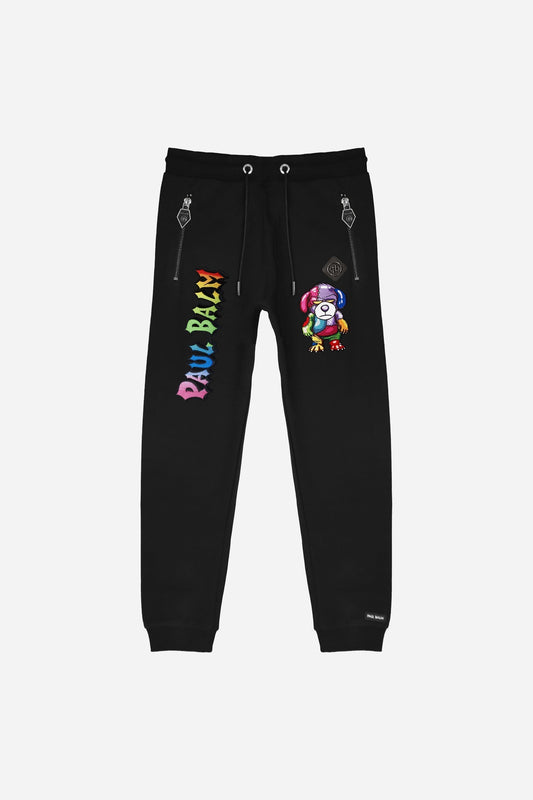 Embroidered Rainbow Teddy Pants - Limited to 300 - PAUL BALM WORLD