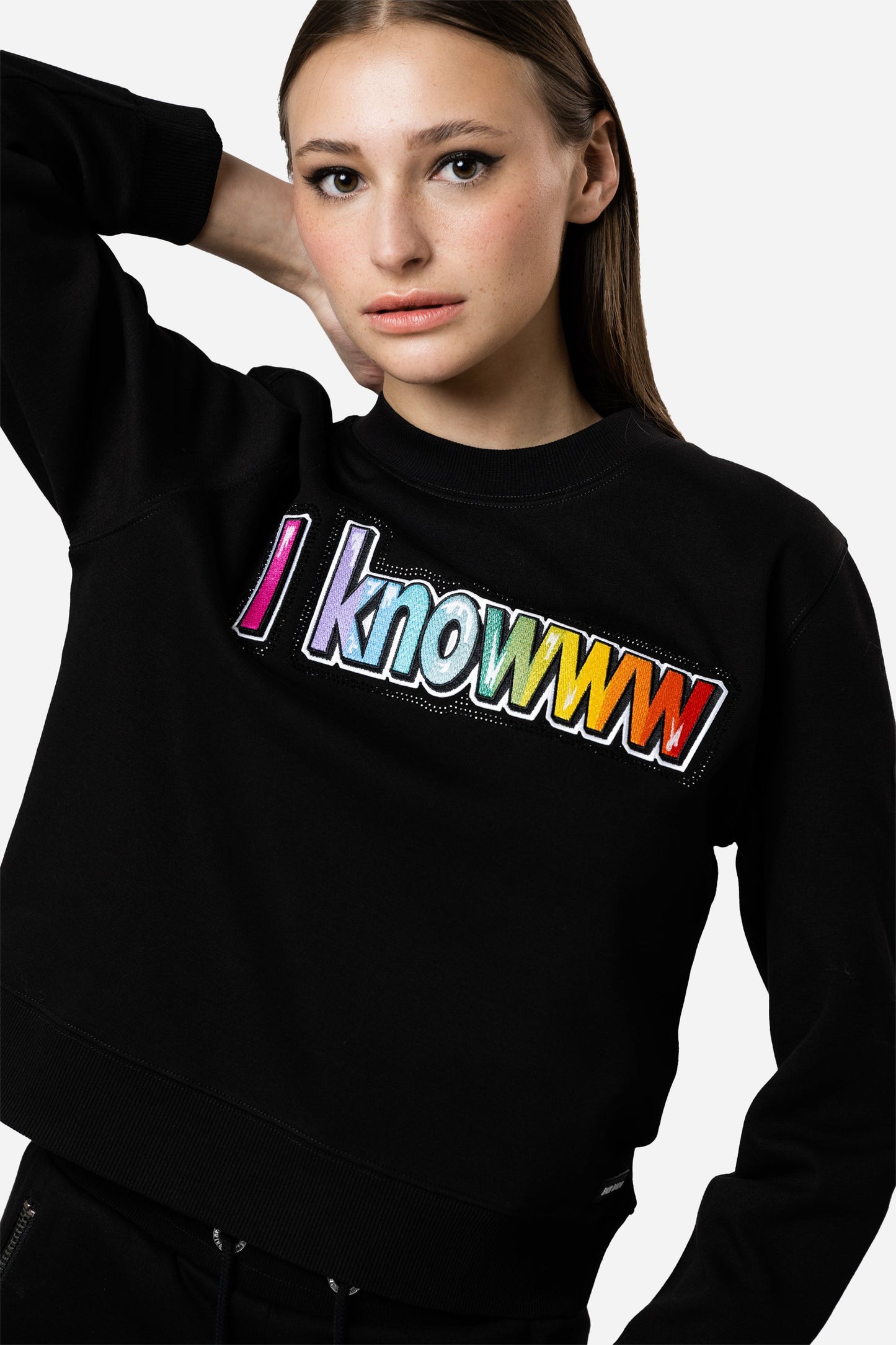 Embroidered I knowww Sweatshirt - Limited to 300