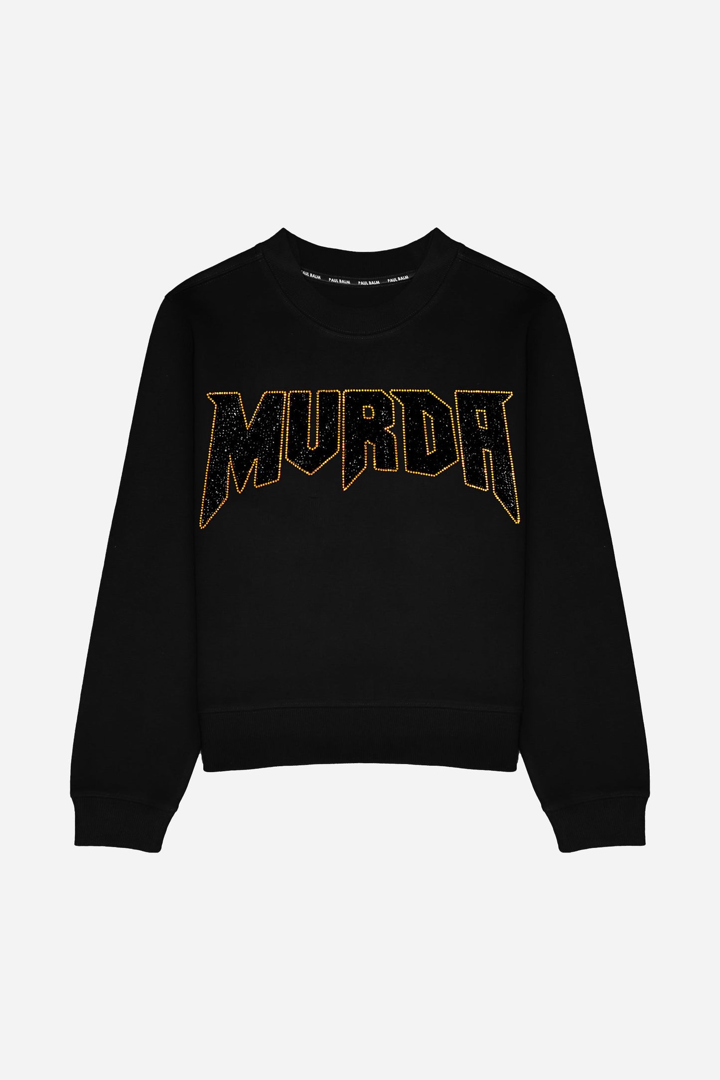 Crystal MURDA Yellow Sweatshirt