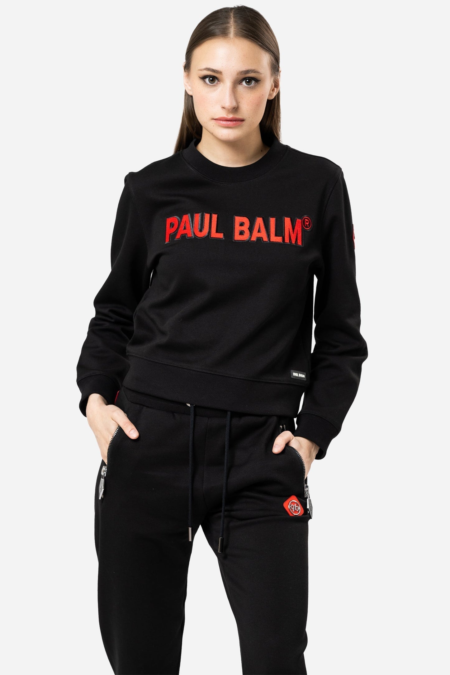 Embroidered Logo Sweatshirt - PAUL BALM WORLD
