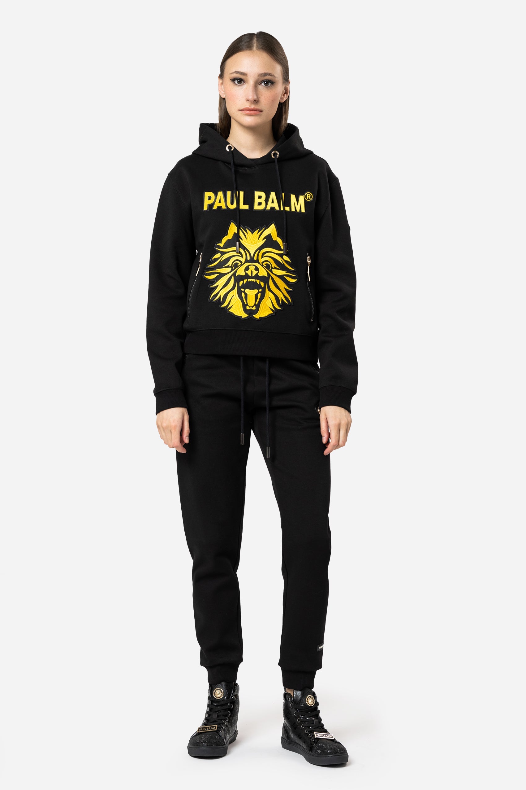 Embroidered Yuki Logo Hoodie - PAUL BALM WORLD